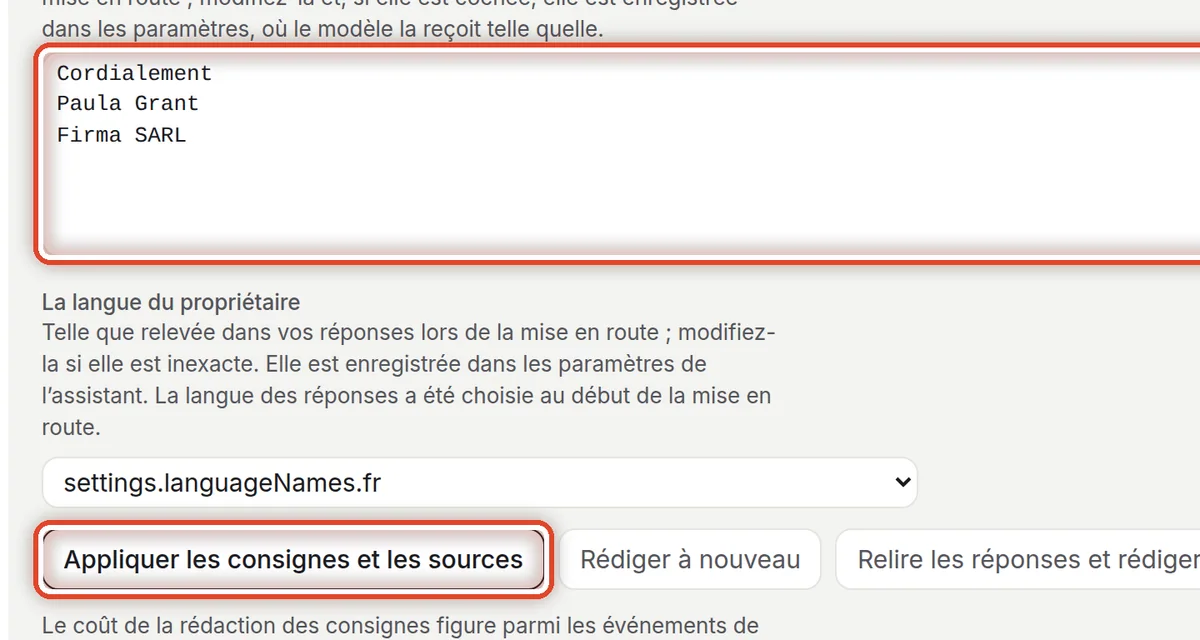 Gros plan – Appliquer les consignes et les sources