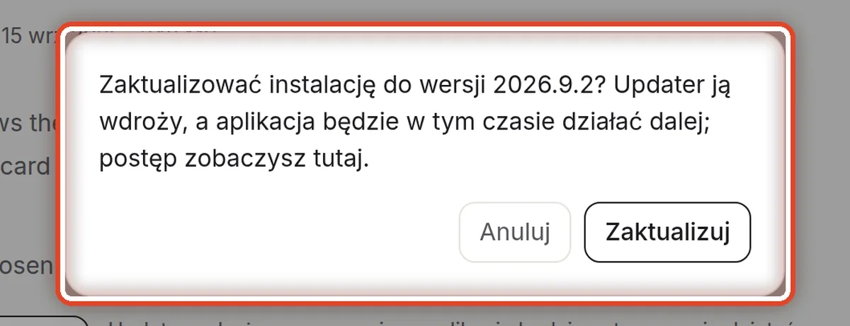 Zbliżenie – Potwierdź