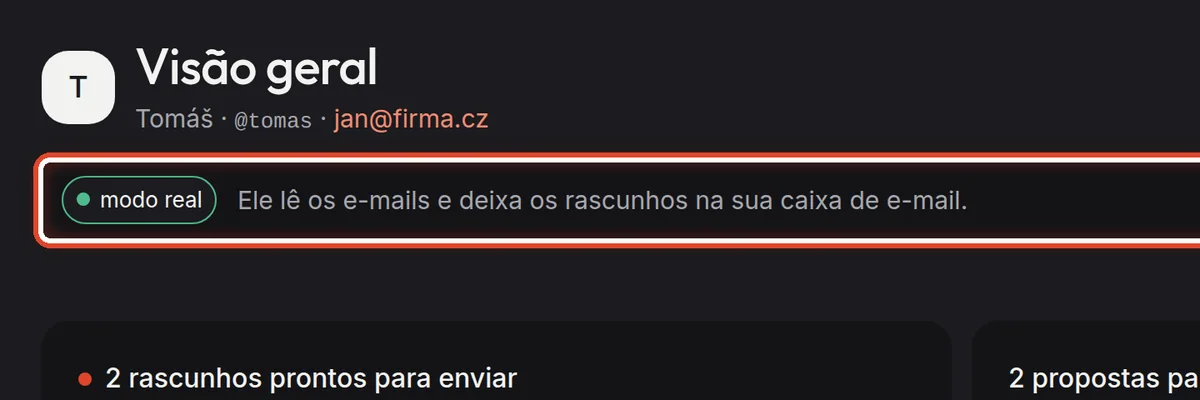 De perto – Em que estado o assistente está