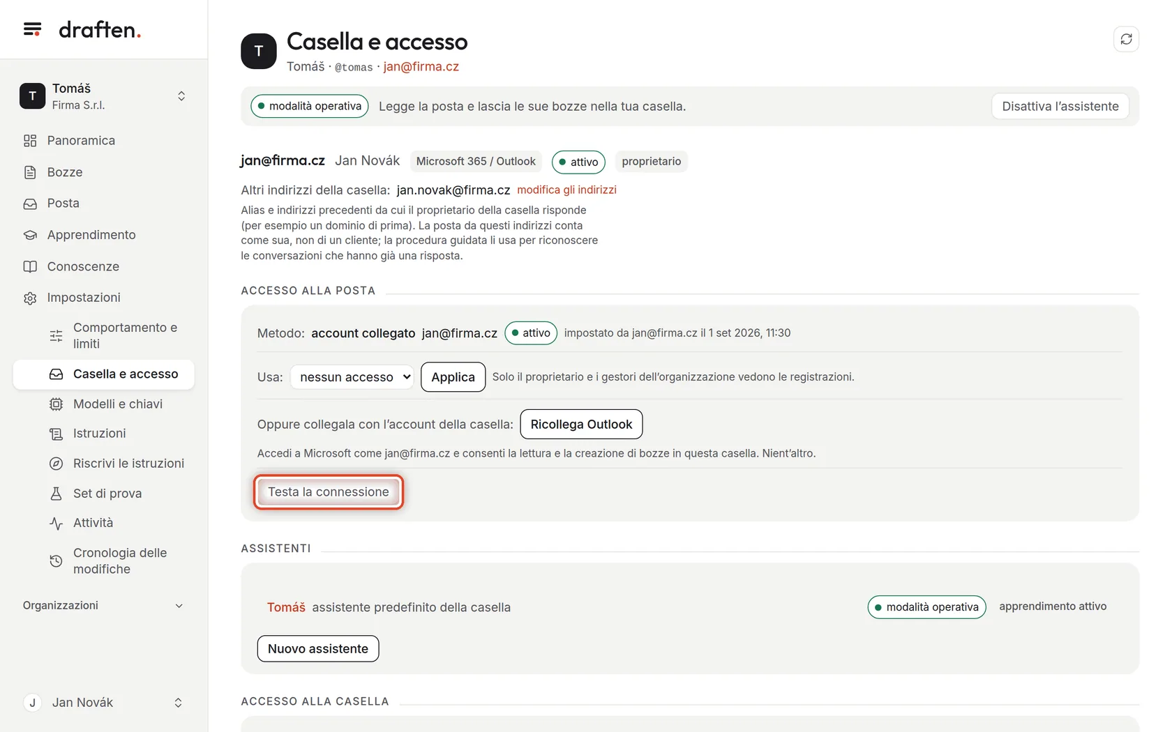 Screenshot del passo 5