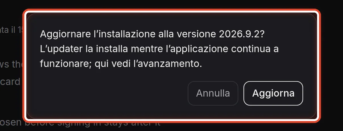 Da vicino – Conferma
