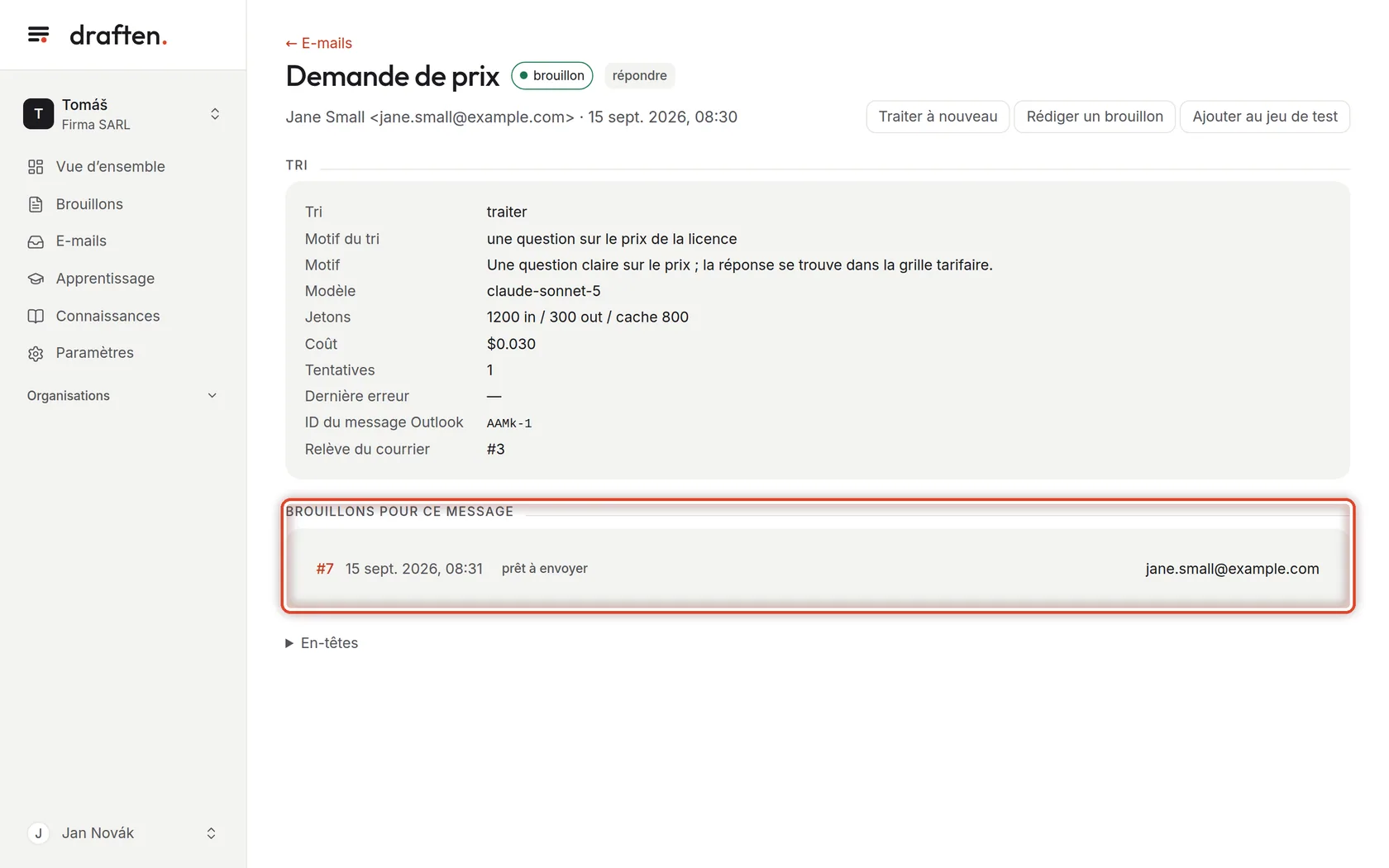 Capture d’écran de l’étape 8