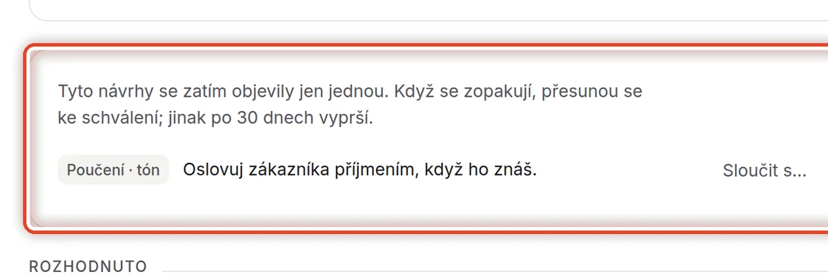 Detail — Zatím jednou