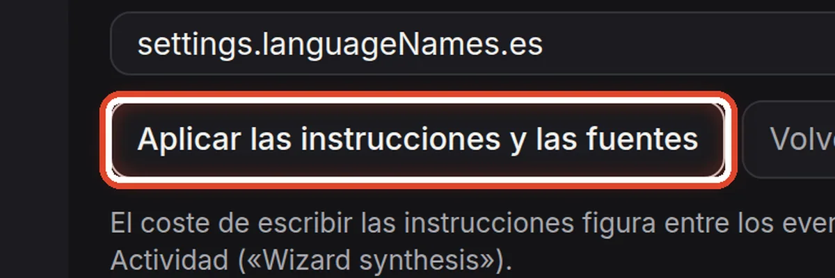 De cerca: Aplique las instrucciones nuevas