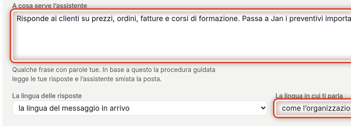 Da vicino – Scrivi a cosa serve