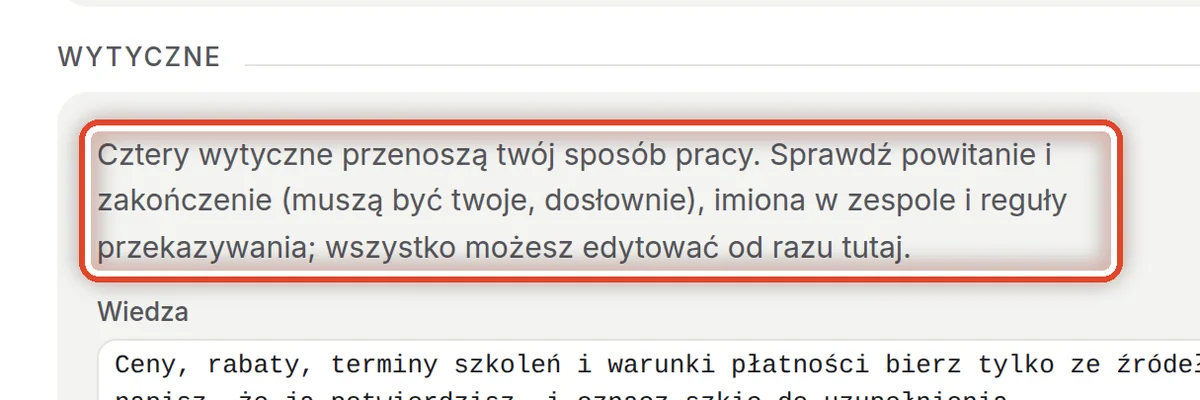 Zbliżenie – Sprawdzenie tekstu