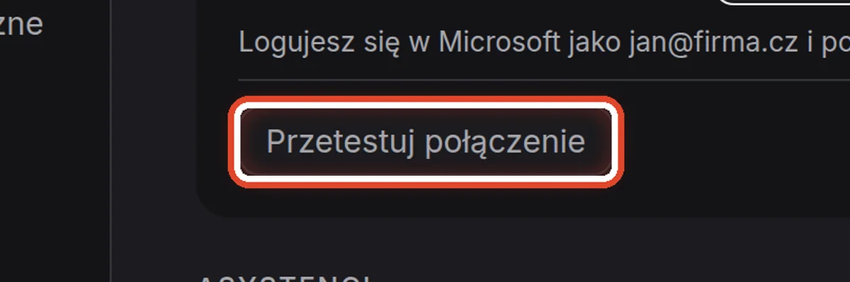 Zbliżenie – Przetestuj połączenie