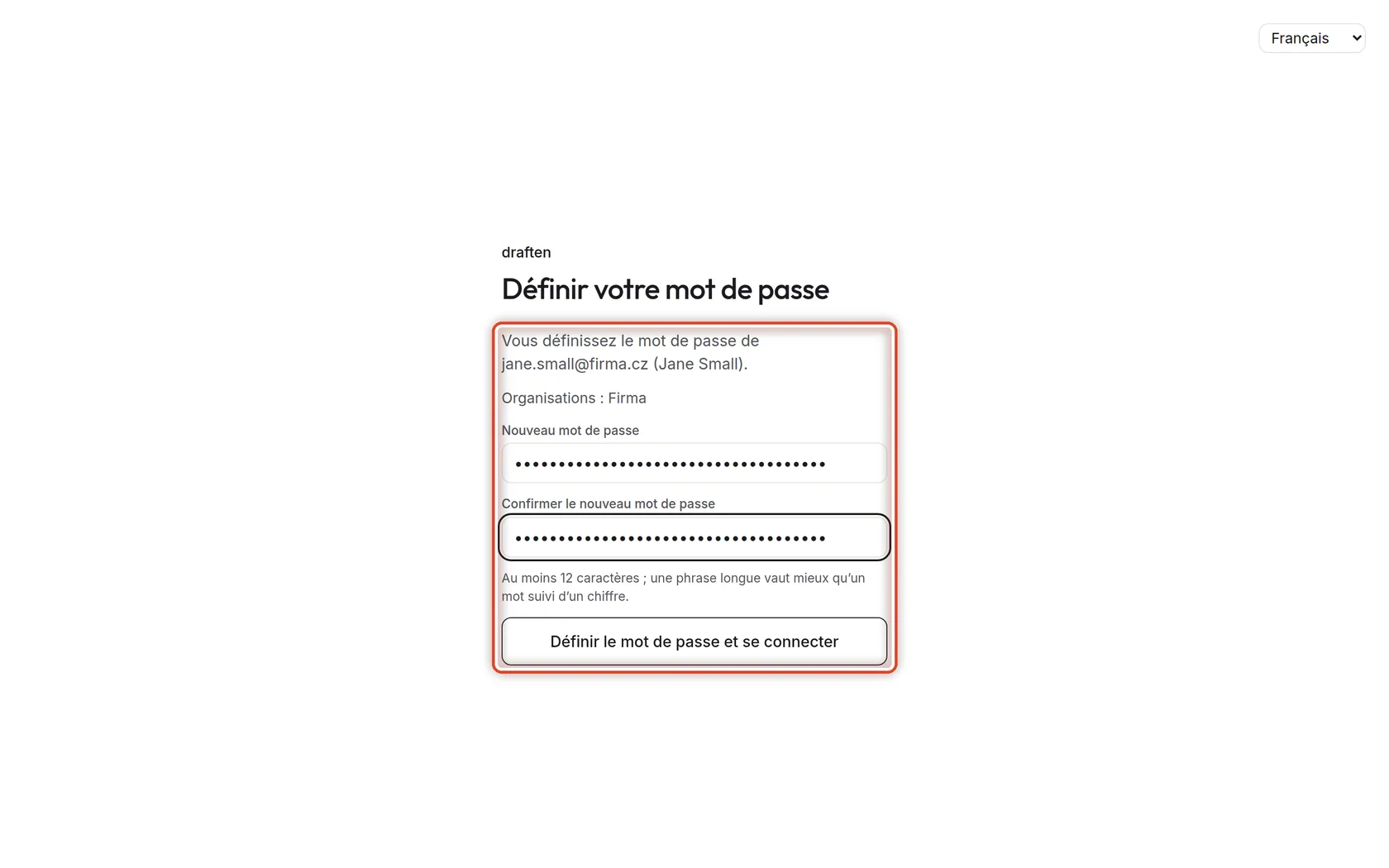Capture d’écran de l’étape 7