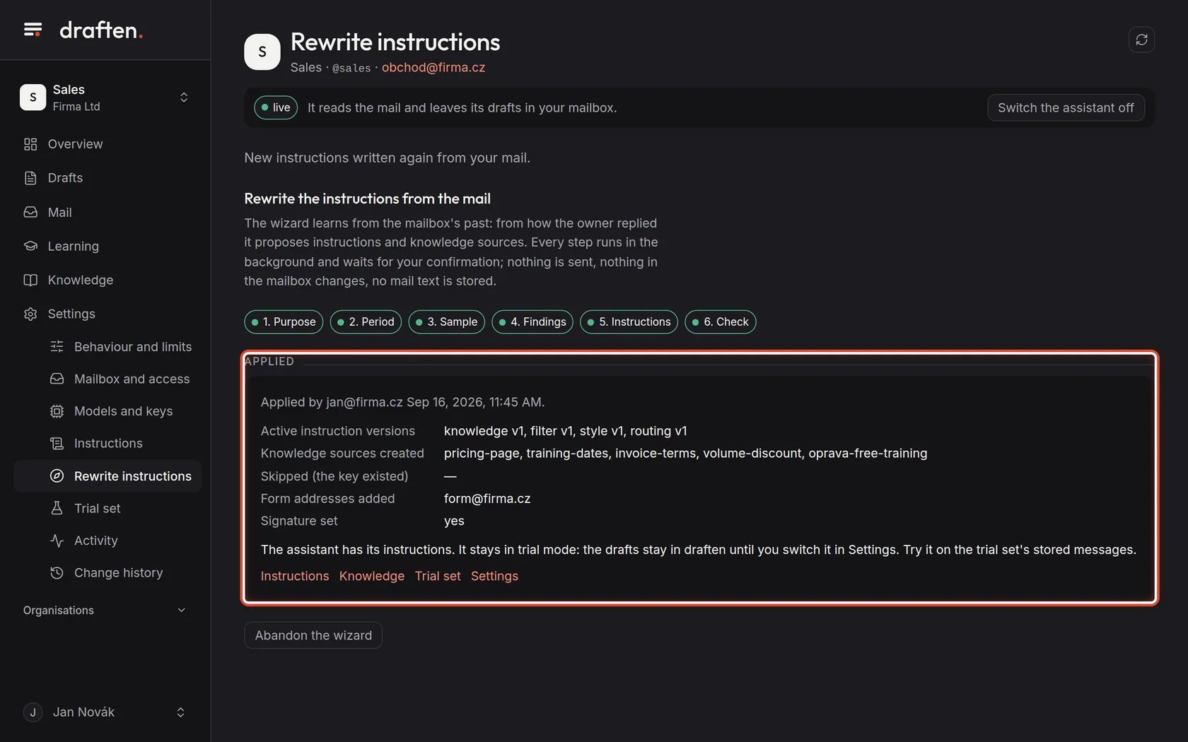 Screenshot for step 9