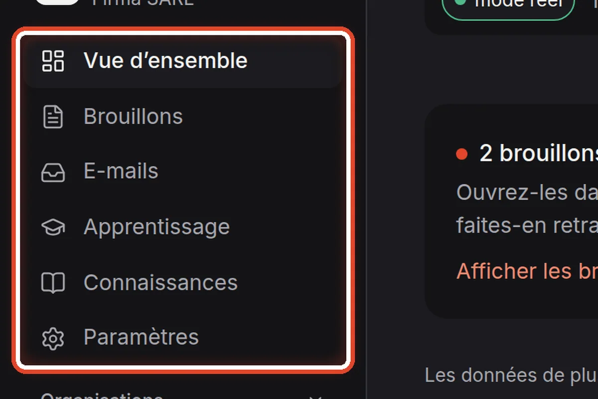 Gros plan – Les six parties d’un assistant