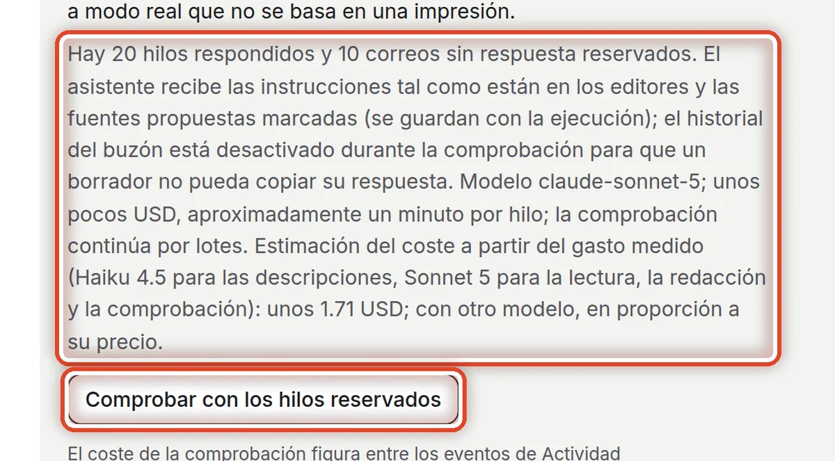 De cerca: Pruebe las instrucciones
