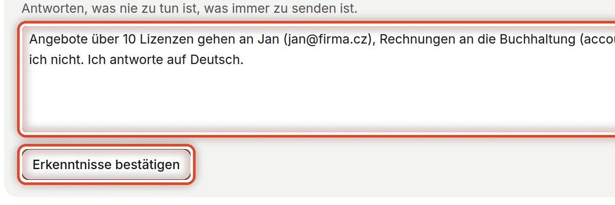 Nahaufnahme – Erkenntnisse und Anmerkungen