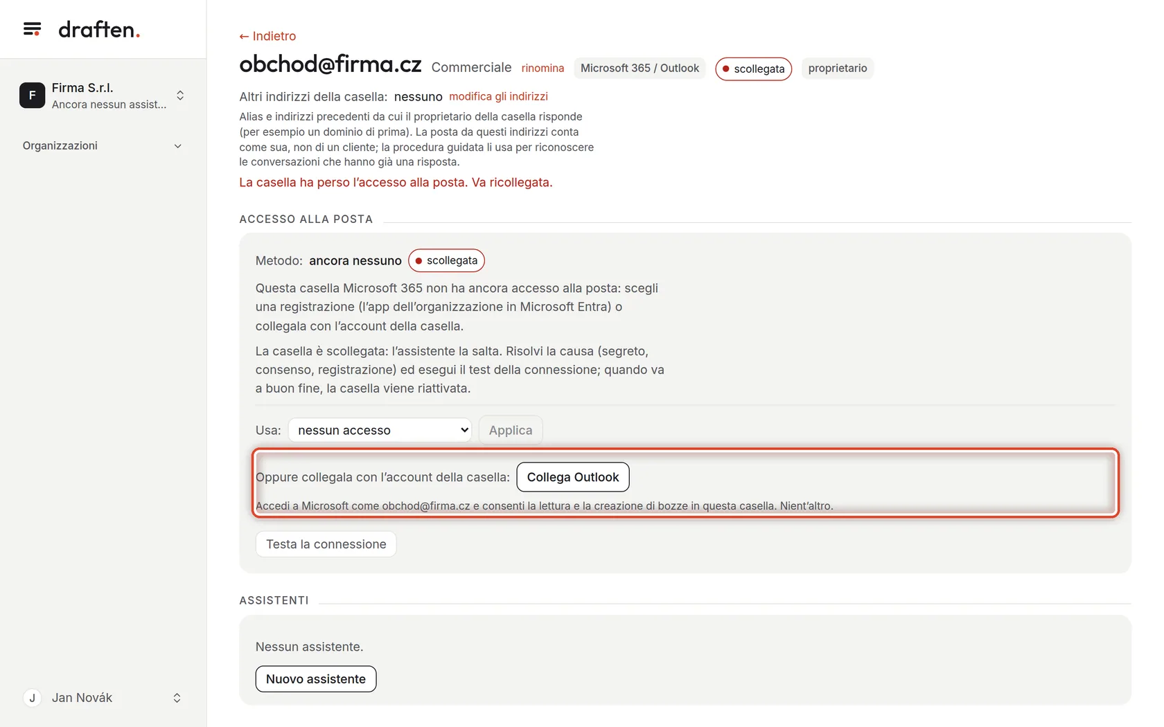 Screenshot del passo 5