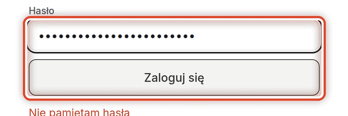 Zbliżenie – Albo wpisz hasło