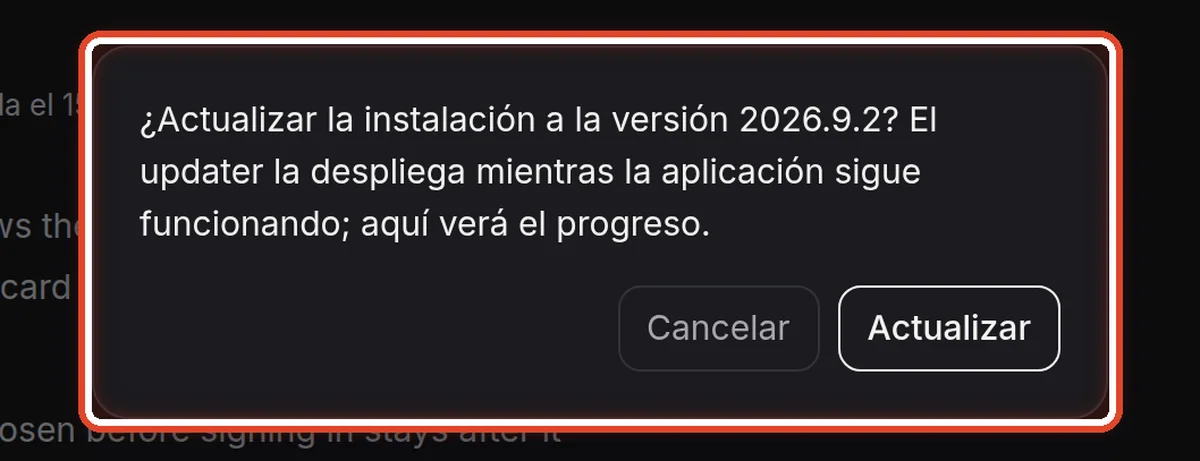 De cerca: Confirmar