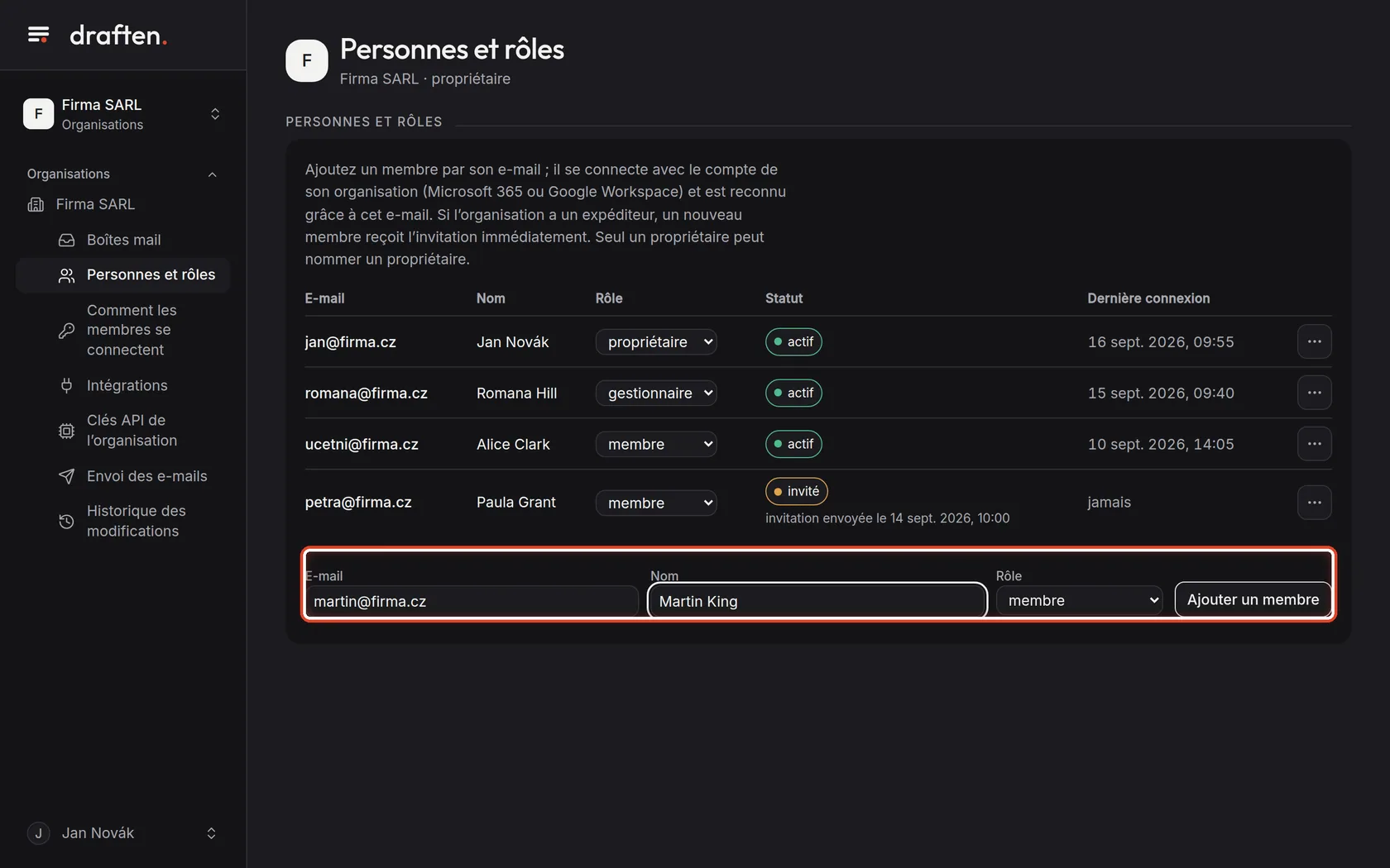 Capture d’écran de l’étape 7