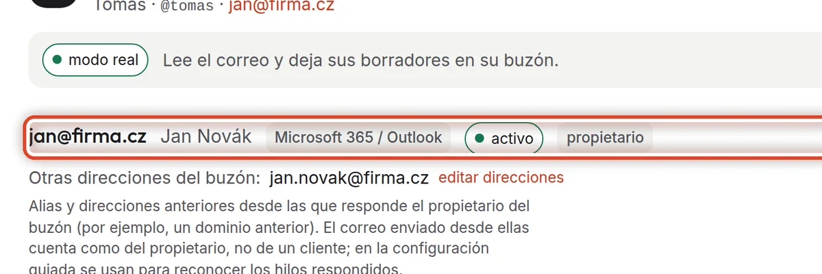 De cerca: El buzón del asistente