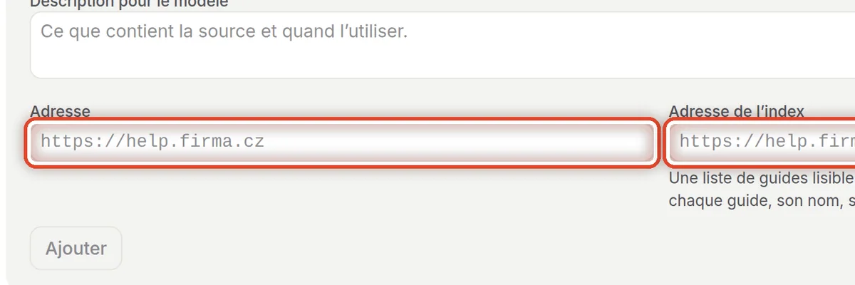 Gros plan – Site web et lien : l’adresse