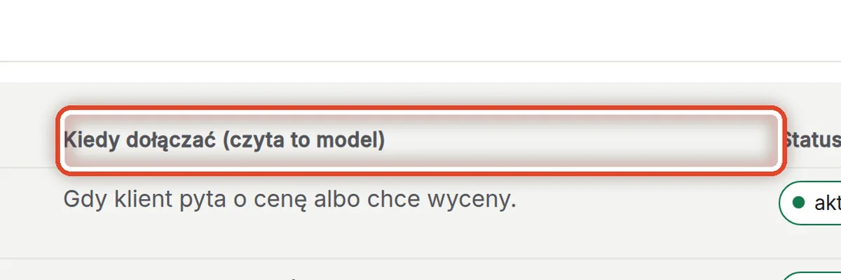Zbliżenie – Kiedy dołączać
