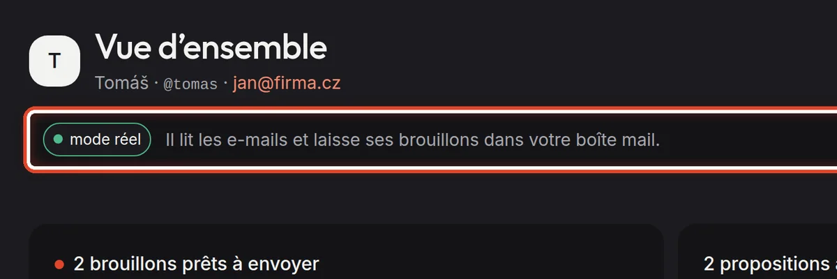 Gros plan – Dans quel état est l’assistant