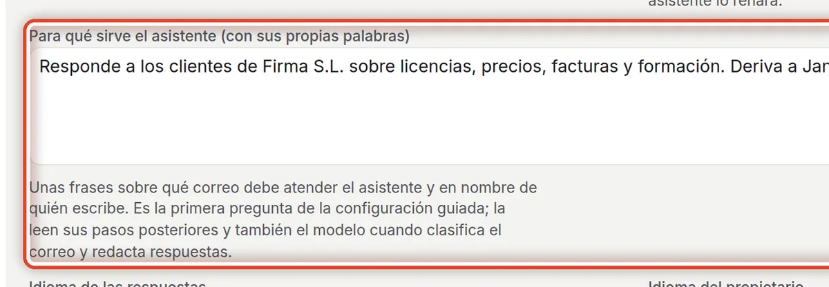 De cerca: Para qué sirve el asistente