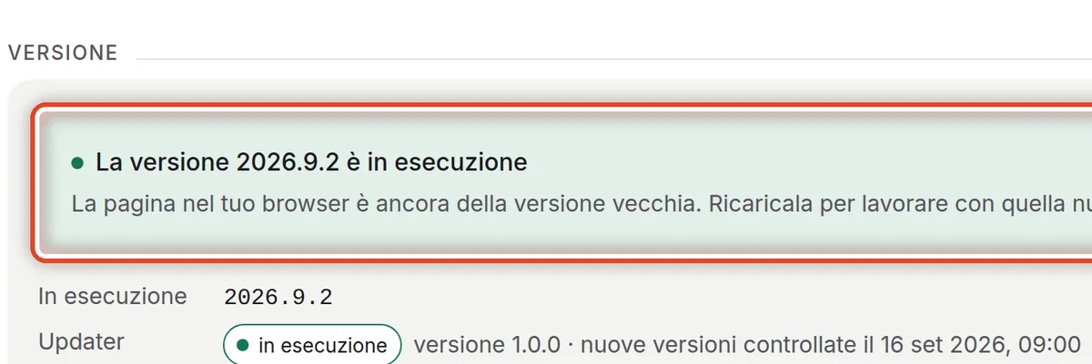Da vicino – Carica la nuova versione