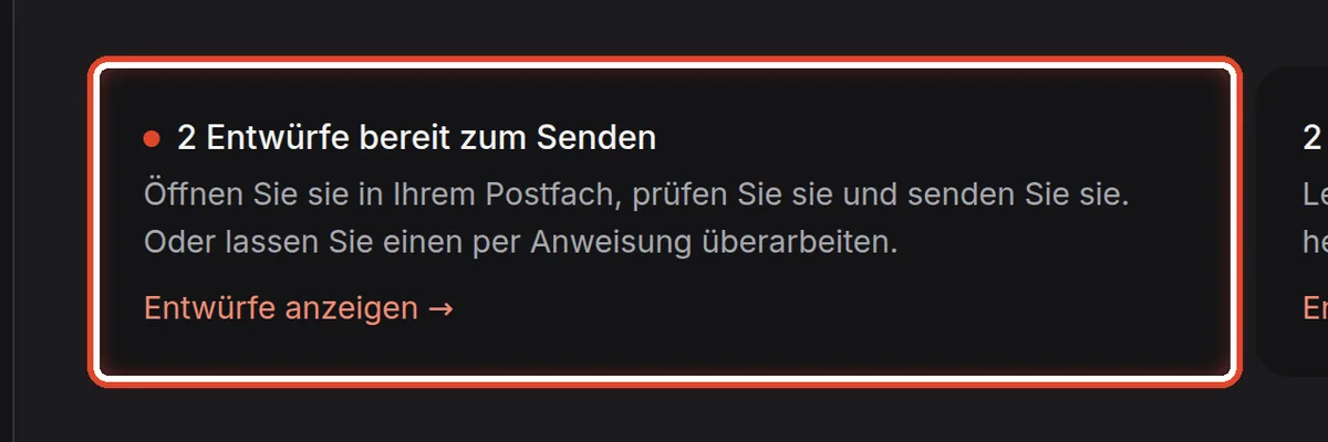 Nahaufnahme – Was auf Sie wartet
