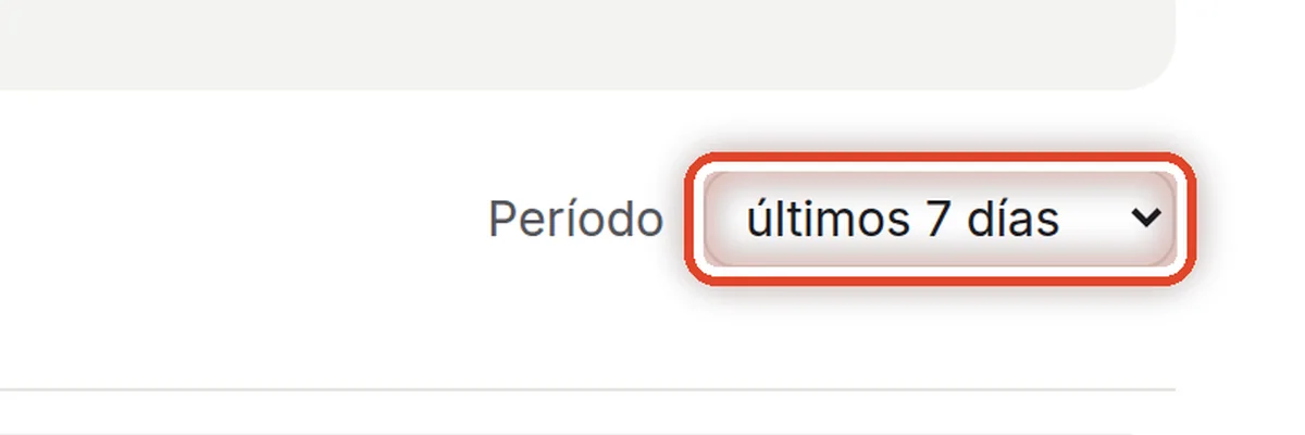 De cerca: Elija el período