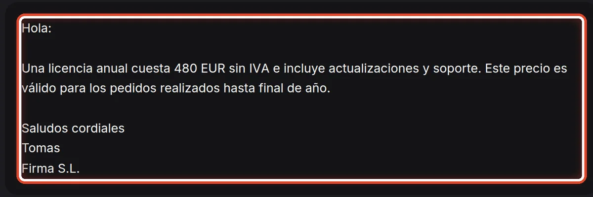 De cerca: Lea el borrador