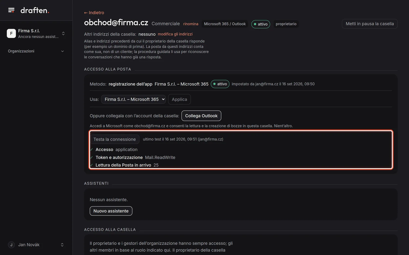 Screenshot del passo 6