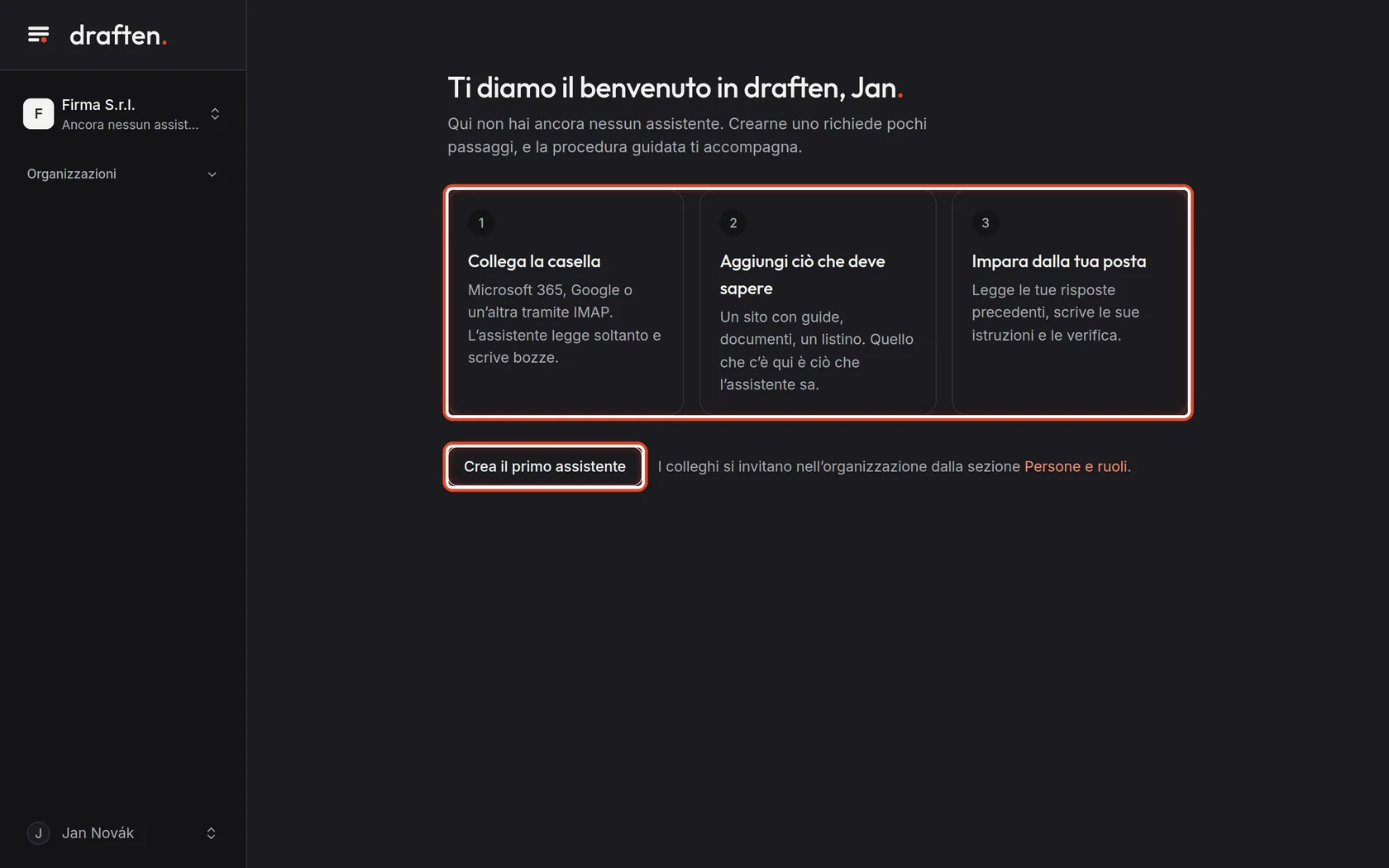 Screenshot del passo 4