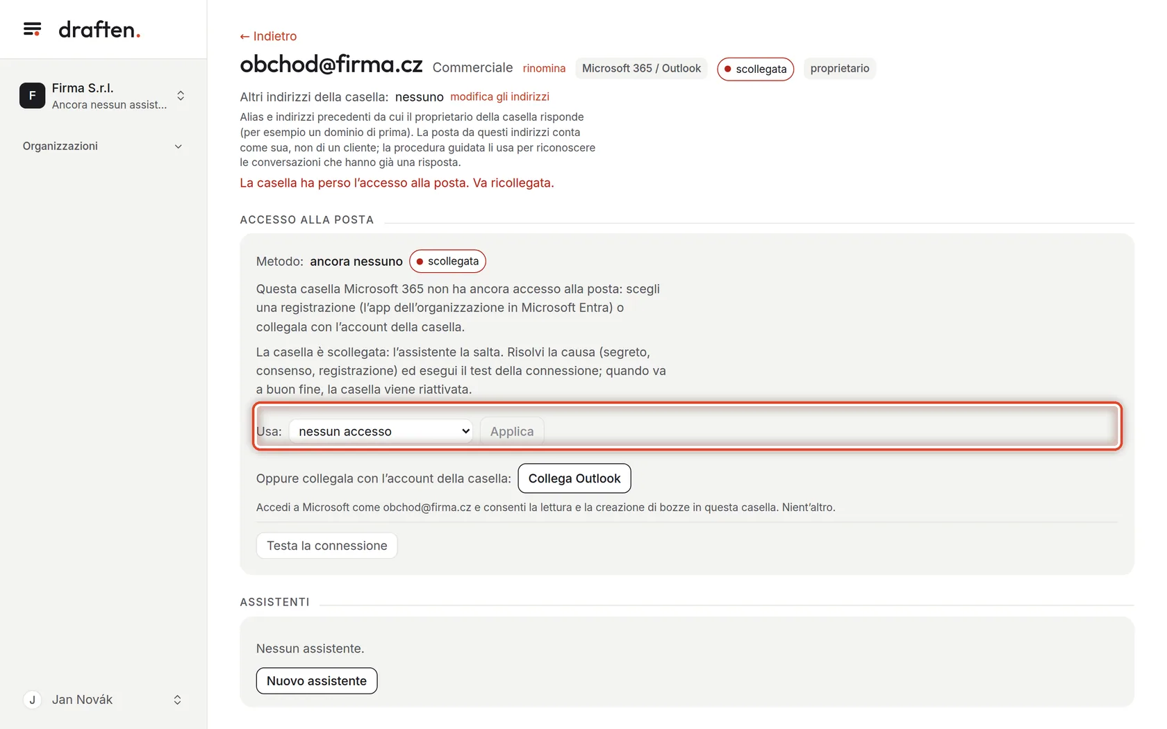 Screenshot del passo 4