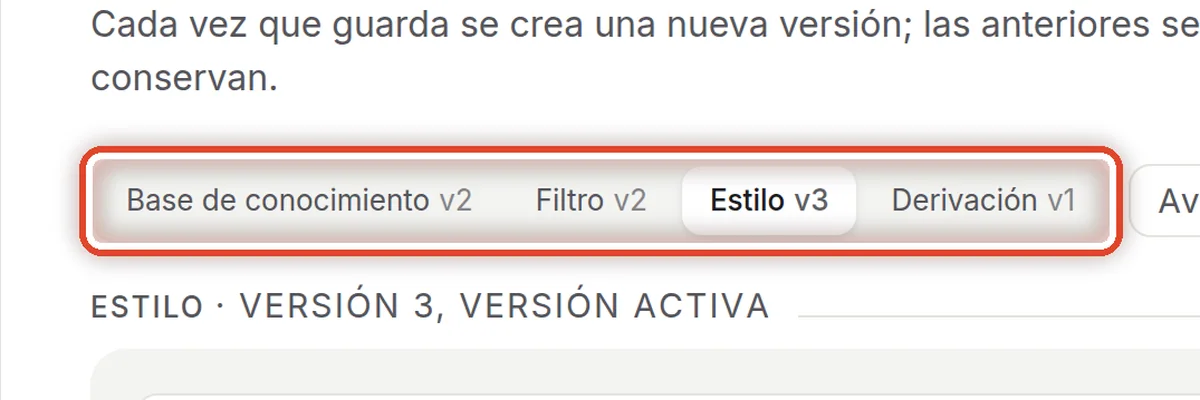 De cerca: Cuatro instrucciones