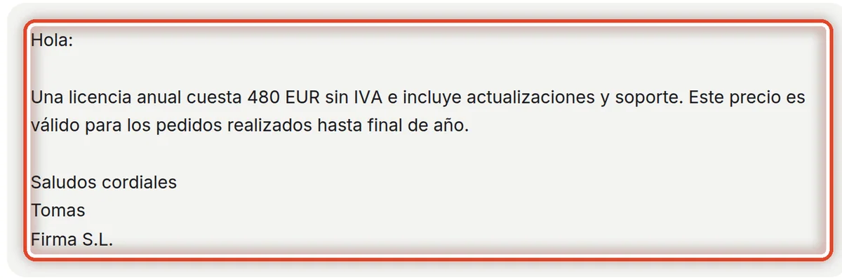 De cerca: Lea el borrador