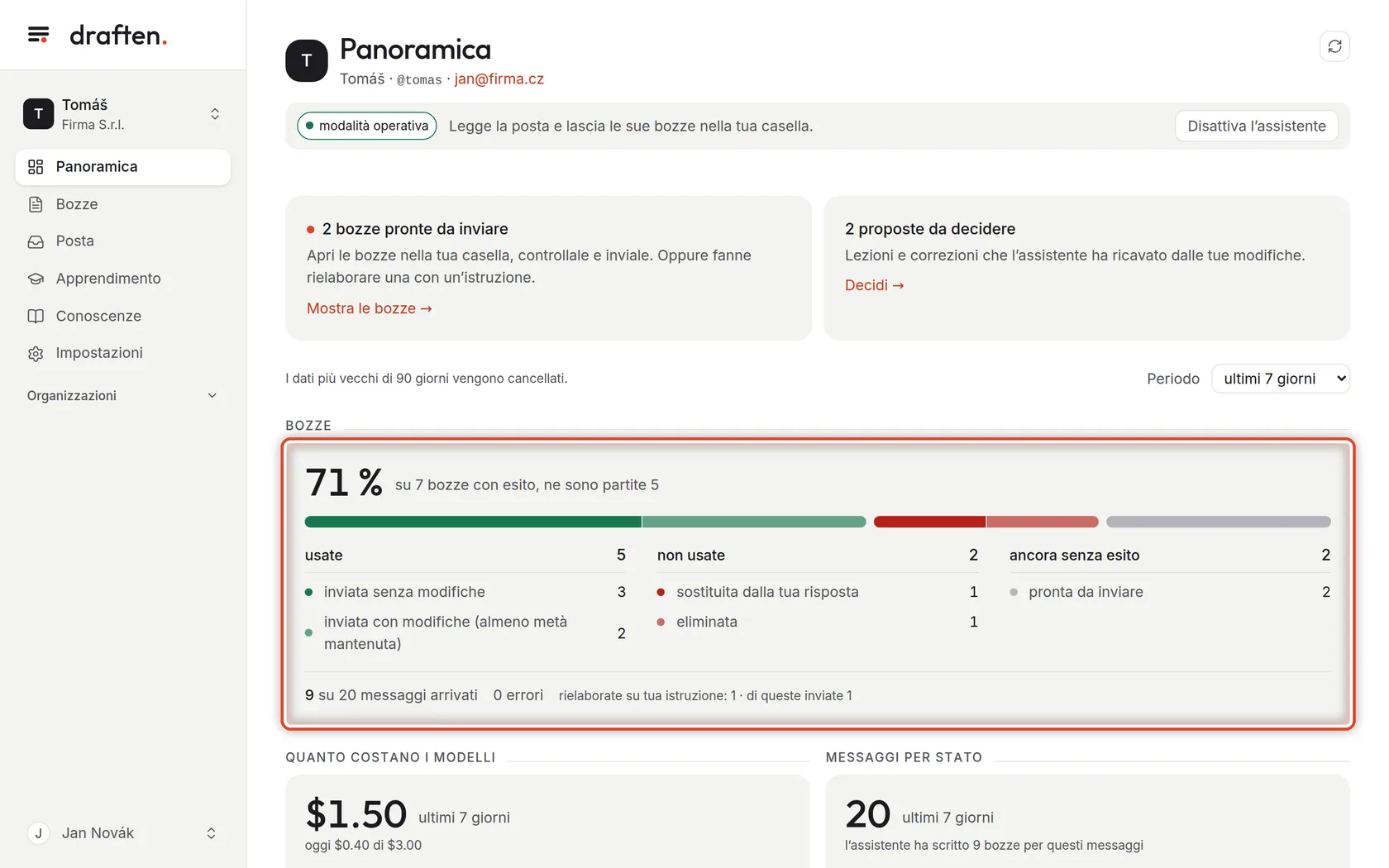 Screenshot del passo 4