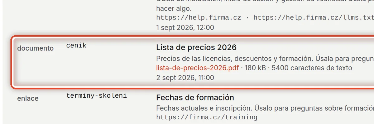 De cerca: Una fuente