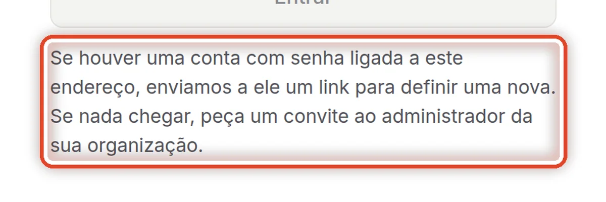 De perto – Espere pelo e-mail