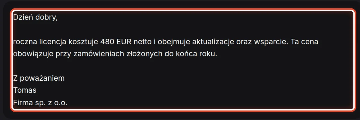 Zbliżenie – Przeczytaj szkic