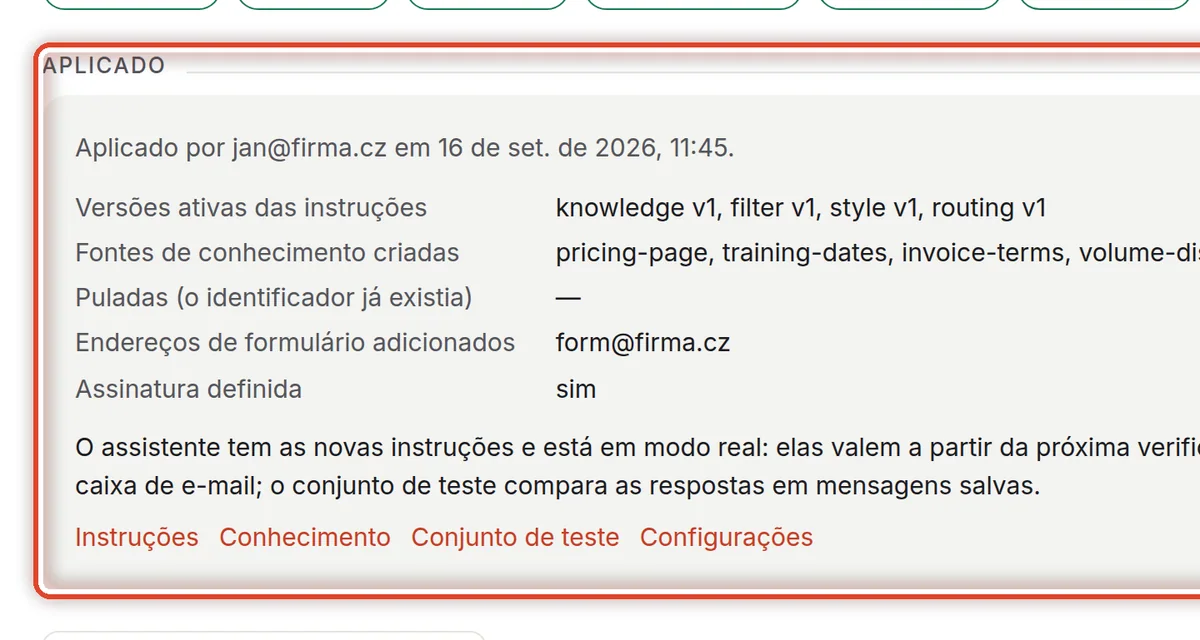 De perto – Pronto