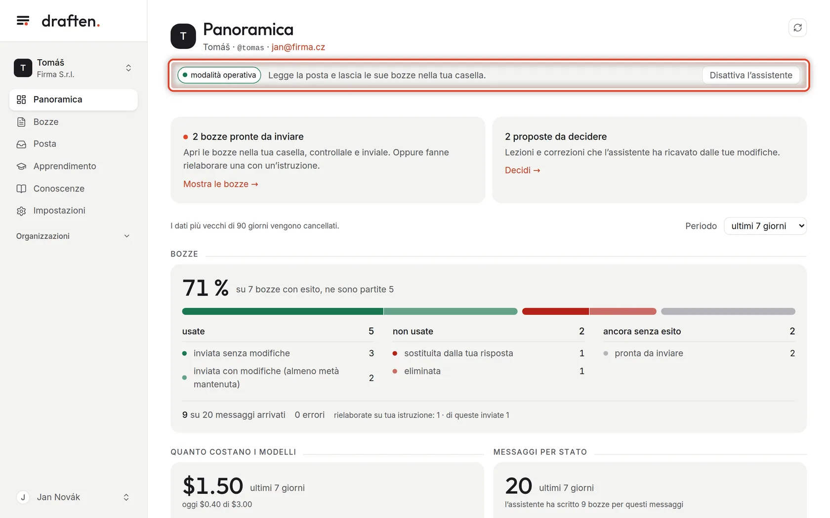 Screenshot del passo 4