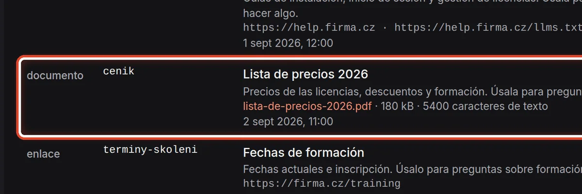 De cerca: Una fuente