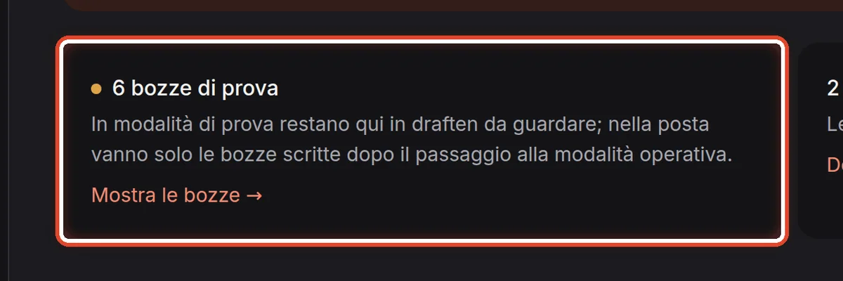 Da vicino – Bozze di prova