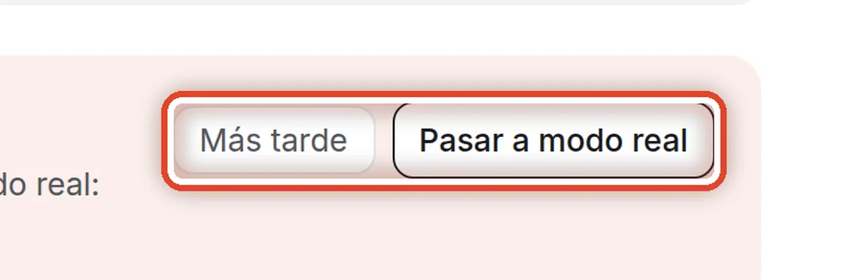 De cerca: Pase a modo real