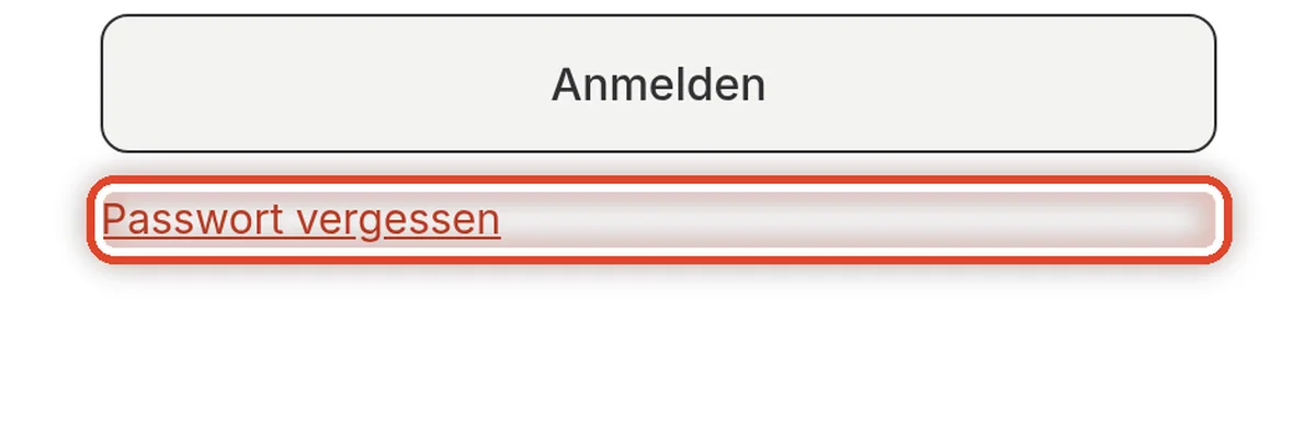 Nahaufnahme – Wenn Sie Ihr Passwort nicht kennen