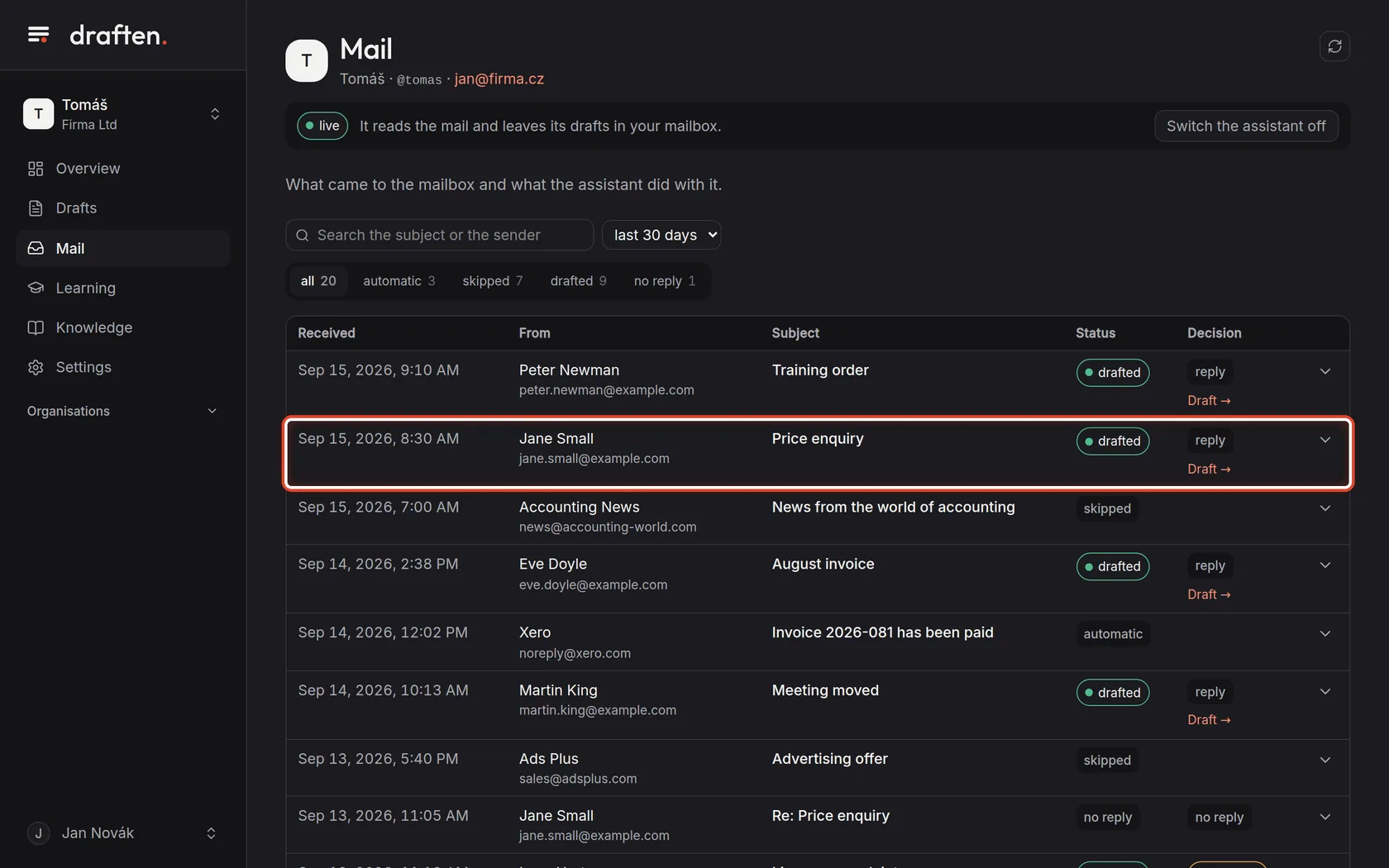 Screenshot for step 1