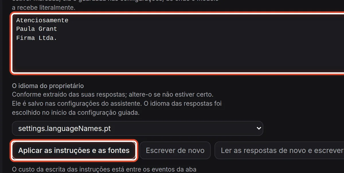 De perto – Aplique as instruções e as fontes