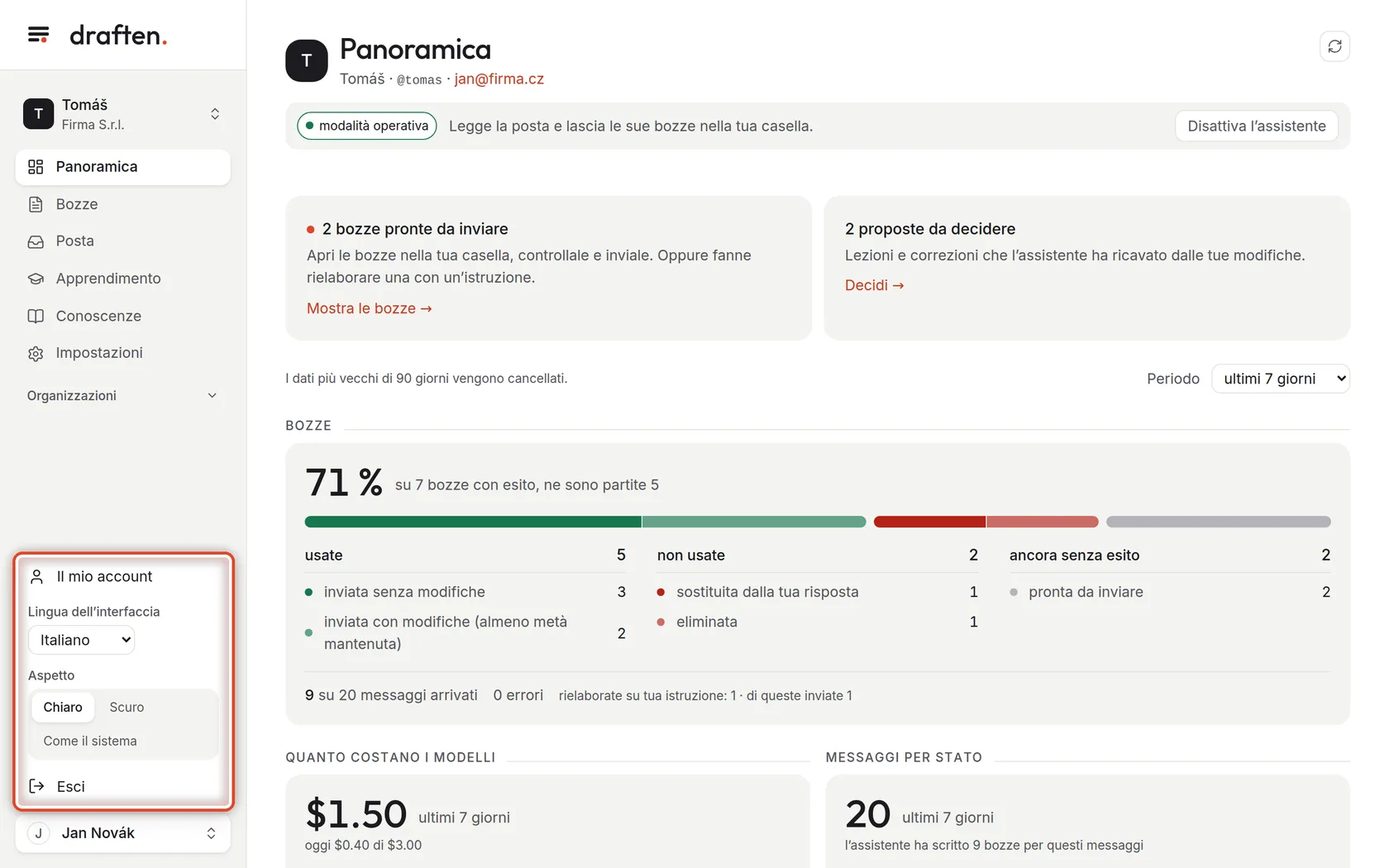 Screenshot del passo 6