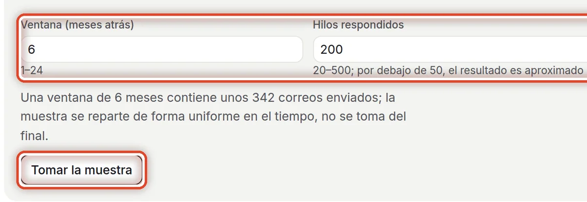 De cerca: Confirme el período