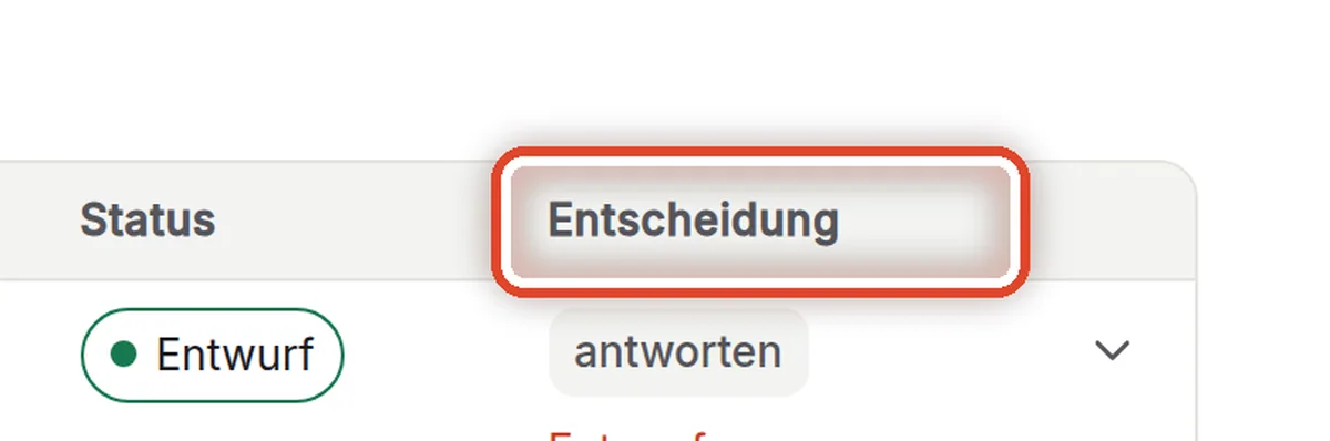 Nahaufnahme – Die Entscheidung des Assistenten