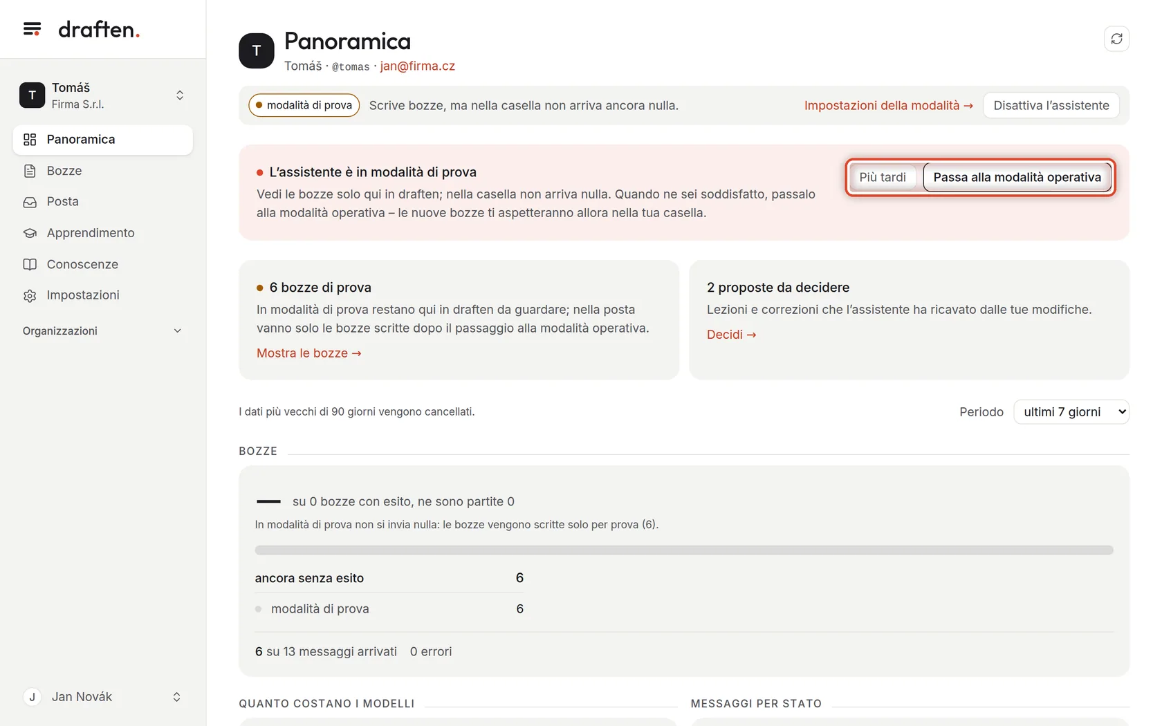 Screenshot del passo 5